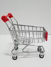 BrotherSister Mini Shopping Cart Supermarket Handcart Shopping Cart Storage 4.5"