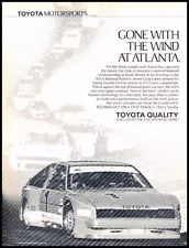 1988 Toyota Corolla GT-S Race Vintage Advertisement Print Art Car Ad J715