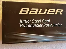 Bauer Junior Steel Goal Hockey Net Brand New Factory Sealed