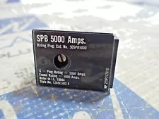 50SPB5000 Cutler Hammer 5000 Amp Rating Plug for SPB Breakers