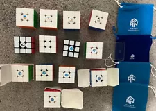 Rubik’s Cube Lot of 13 | Ft Magnetic Flagship GAN Cubes