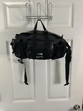 Supreme The North Face Leather Mountain Waist Bag 'Black’