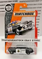 2017 MATCHBOX BLACK '51 HUDSON HORNET SHERIFF, MBX #57, NICE CARD, VHTF