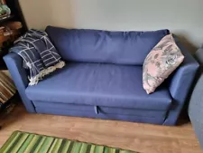 MADE Sofa Bed (quartz blue)