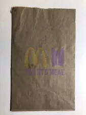 New ListingBTS Mcdonald’s Bag Limited Edition Logo Collectible Brown Paper “The BTS Meal”