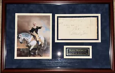 george washington signature for sale