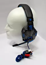 Pro Gaming Wired Headset Immersive Stereo Bass