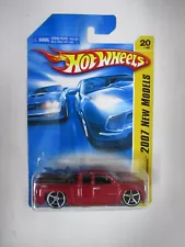 2007 Hot Wheels New Models Orange Chevy Silverado (b)