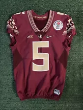 Florida State Seminoles Rose Bowl Pro Cut Authentic Jersey Jameis CFP FSU