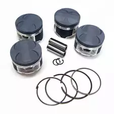 YCP JDM P30 High Compression Pistons with Rings for Honda B16 or B18