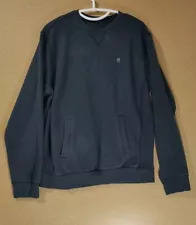 Nixon Crew Sweatshirt With Pockets Black Medium