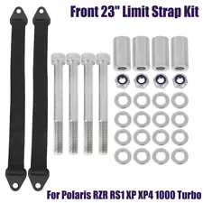 2Pcs Front 23" Limit Strap Kit For Polaris RZR XP 1000 RS1 Turbo UTV XPT SxS