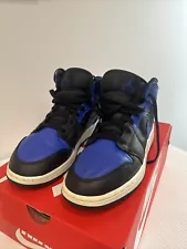 Size 7 Jordan 1 Mid Hyper Royal Blue 2020…. Great Shape, Great Shoe…