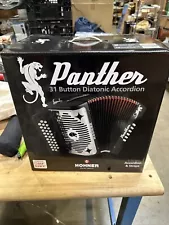 Hohner Panther 31 Button Diatonic Accordion A4840 - Key of FBbEb Brand New !!