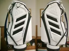 Adidas High Grade Molded Model w/ Handles Carbon Pattern Black 3 Lines Golf Bag