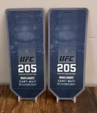 Pair of UFC 205 Lenticular Tickets Never Used 1st UFC at MSG Conor McGregor