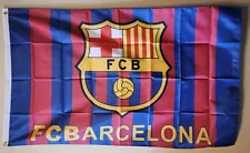 Barcelona FC Flag Banner 3x5 ft Spain Soccer Bicolor New Futbol Club