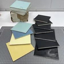 ORIGINAL VINTAGE RETRO Ceramic Mosaic Kitchen Bathroom Gloss Colour Tile Lot 6”