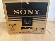 SONY GV-D200 Digital8 Hi8 Video8 Digital 8 Player Recorder VCR Deck Unused