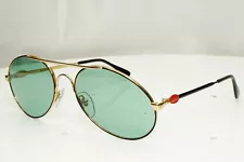 Authentic Bugatti Mens Vintage Sunglasses Gold MOD 641 FRANCE 32402