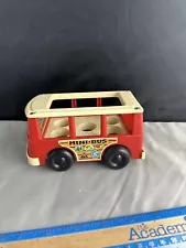 Fisher Price Mini Van Camper Van For Little People Toy Bin35