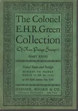 Colonel EHR Green Collection of Rare Postage Stamps Part XXVI 1946 Harmer Rooke.