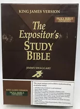 New ListingThe Expositor's Study Bible KJV Jimmy Swaggart Black Bonded Leather