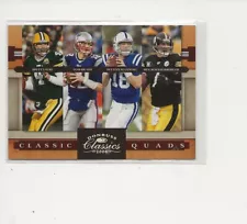 2008 Classic Quads 219/250 Brady Manning Favre Roethlisberger. Make an offer