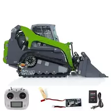 LESU 1/14 Hydraulic RC Tracked Loader Aoue LT5 Skid-Steer I6S Radio RTR Model