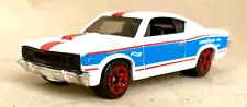 Hot Wheels AMC Rebel Machine #219/250 --- 2021 H W Muscle Mania 5/10 used white