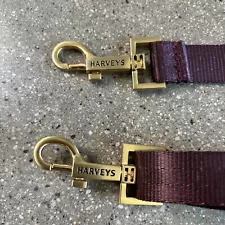 Harveys Seatbelt Burgundy Click n Carry Purse / Bag Strap 3/4” Wide