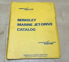 Vintage Original Berkeley Marine Jet-Drive Boat Catalog 203