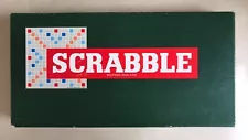 Vintage SCRABBLE Classic Game Wooden Tiles Mattel 2002 VGC