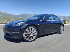 TESLA Model 3 | 20" TRUE TURBINE Wheels | Tires | TPMS | COMPLETE SET