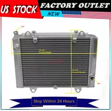 All Aluminum radiator For Kawasaki Prairie 650 4x4 2002-2003 (For: Kawasaki Prairie 650)