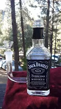 Sale! $29. Jack Daniels Whisky "Travel Bong" Mini Bubbler! Liquor Bottle Bong!