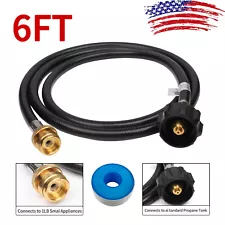 Propane Regulator Hose Replacement Outdoor Indoor 6Ft for Mr. Heater Big Buddy