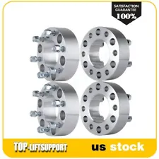 4x 2 inch 6x135 Wheel Spacers M14x2 For Ford F150 Expedition Navigator 2004-2014