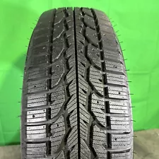 Pair,Used-235/75R15 Firestone Winterforce 2 UV 108S 10/32 DOT 1217