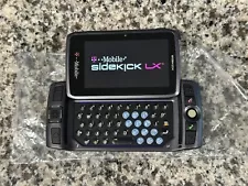 T-Mobile Sidekick LX - 1 GB - Black (T-Mobile) NEW