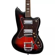 Silvertone Silvertone 1478 Solid Body Electric Guitar Red Sunburst