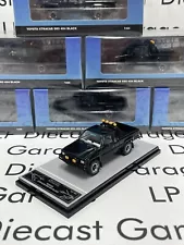 GCD DiecasTalk 1985 Toyota SR5 Black Truck BTTF Japan Exclusive 1:64 Diecast NEW