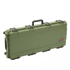 SKB Cases 3614 Hard Plastic Exterior Parallel Limb Bow Crossbow Case, Green