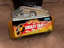 Crazy Taxi Upright Arcade Machine Overhead Light Box