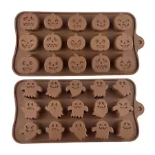 Halloween Chocolate Molds Silicone Molds Resin Casting Halloween Mold