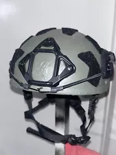 Large OD Green DH-132B CVC Helmet Comversion