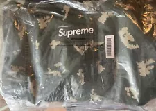 Supreme FW21 BOGO Box Logo Hoodie - Olive Russian Camo Size Medium