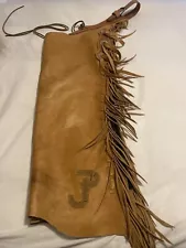 Richard Oliver Working Cowboy Leather Chaps