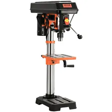 VEVOR 10'' 5-Speed Benchtop Drill Press Cast Iron Drill Press 3.2A 610-2800RPM