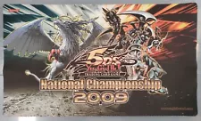 Yugioh 2009 National Championship Dark Armed Judgment Dragon Playmat Well Used